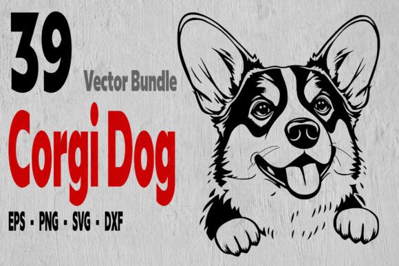 39 Peeking Corgi Bundle