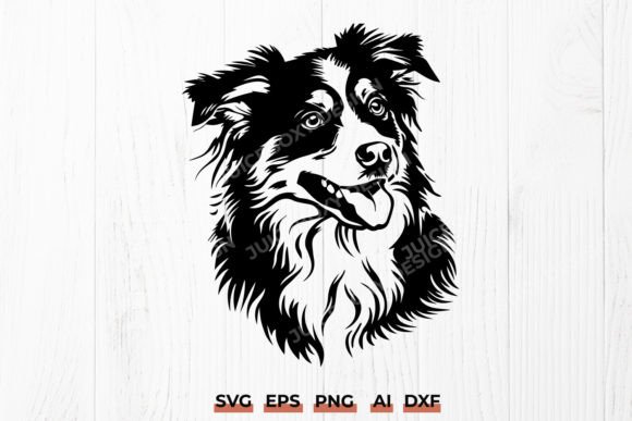 Australian Shepherd Dog Cricut SVG PNG