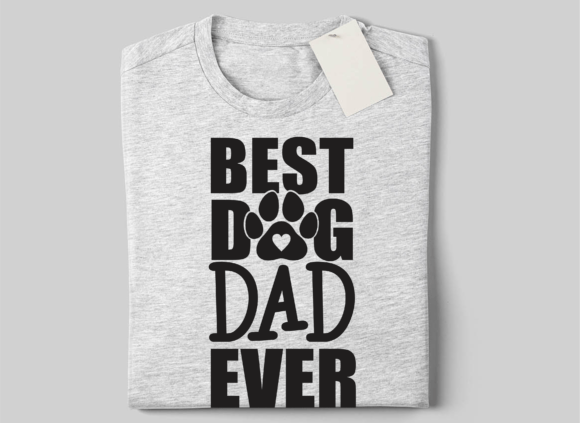 Best Dog Dad Ever Svg
