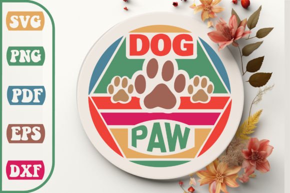 Dog Paw Svg Design