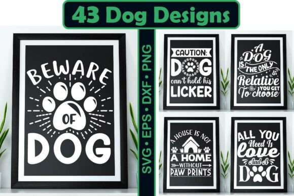 Embroidery Design Review: Dog Quotes SVG Bundle, Dog Welcome Sign