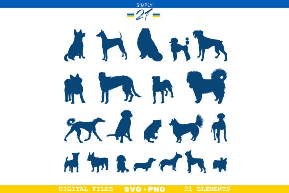 Embroidery Design Review: Dog Silhouette Svg Bundle, Dog Breed Png