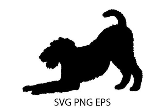 Fox Terrier Dog Silhouette SVG