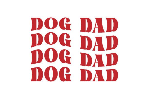 Free Retro Dog Dad SVG PNG Sublimation