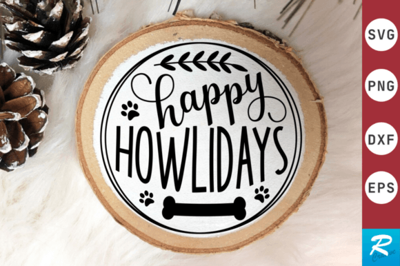 Happy Howlidays SVG Design