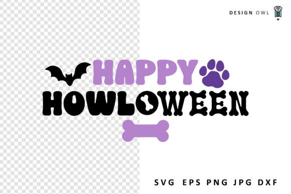 Happy Howloween - Dog Halloween SVG