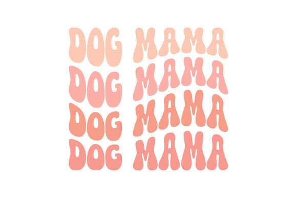 Retro Dog Mama Svg Mother s Day PNG