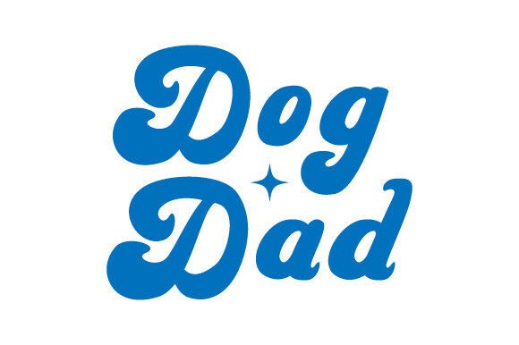 Retro Free Dog Dad SVG PNG T-shirt